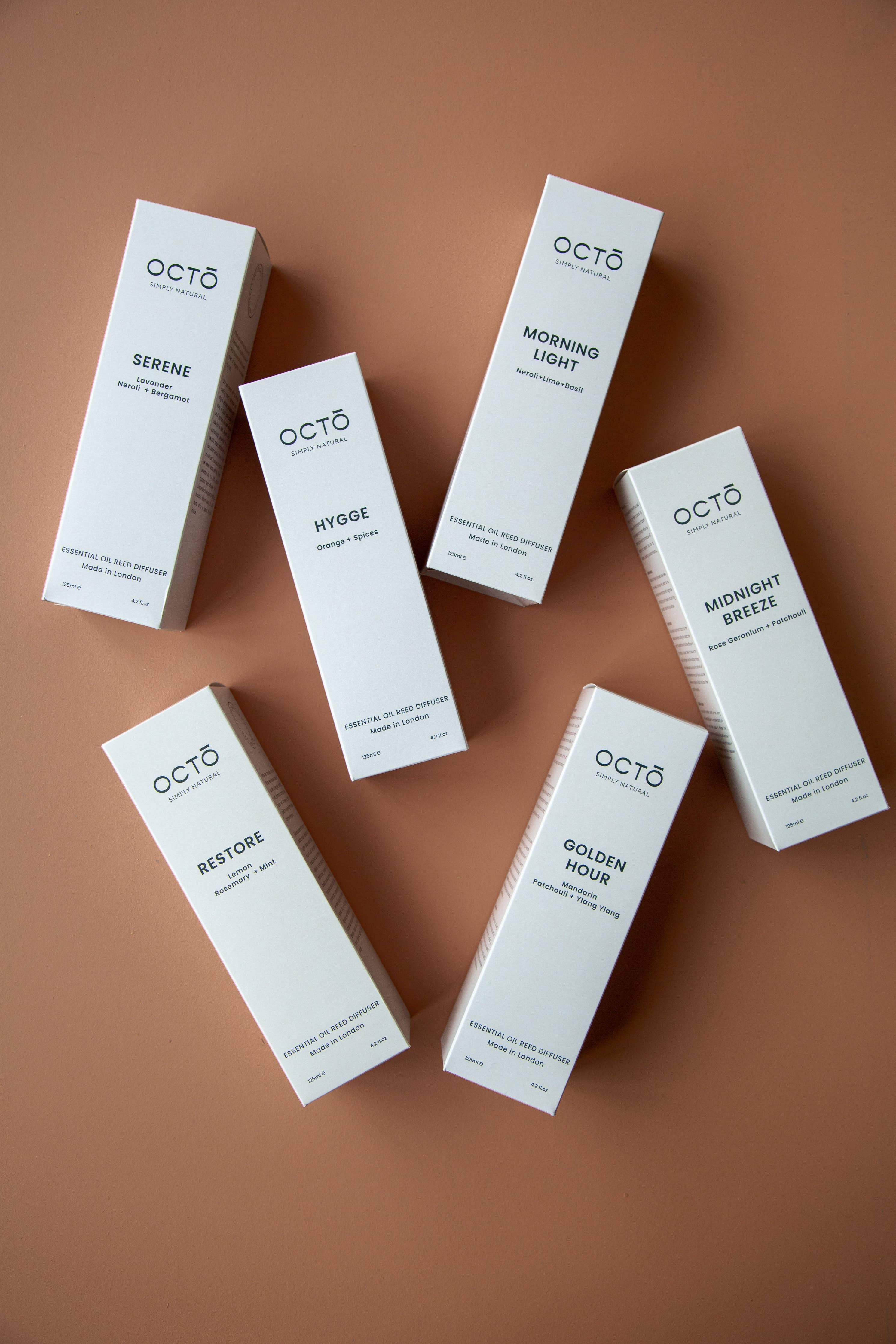 OCTŌ Reed Diffuser 125ml - Golden Hour