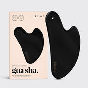 Kitsch Stainless Steel Gua Sha - Matte Black