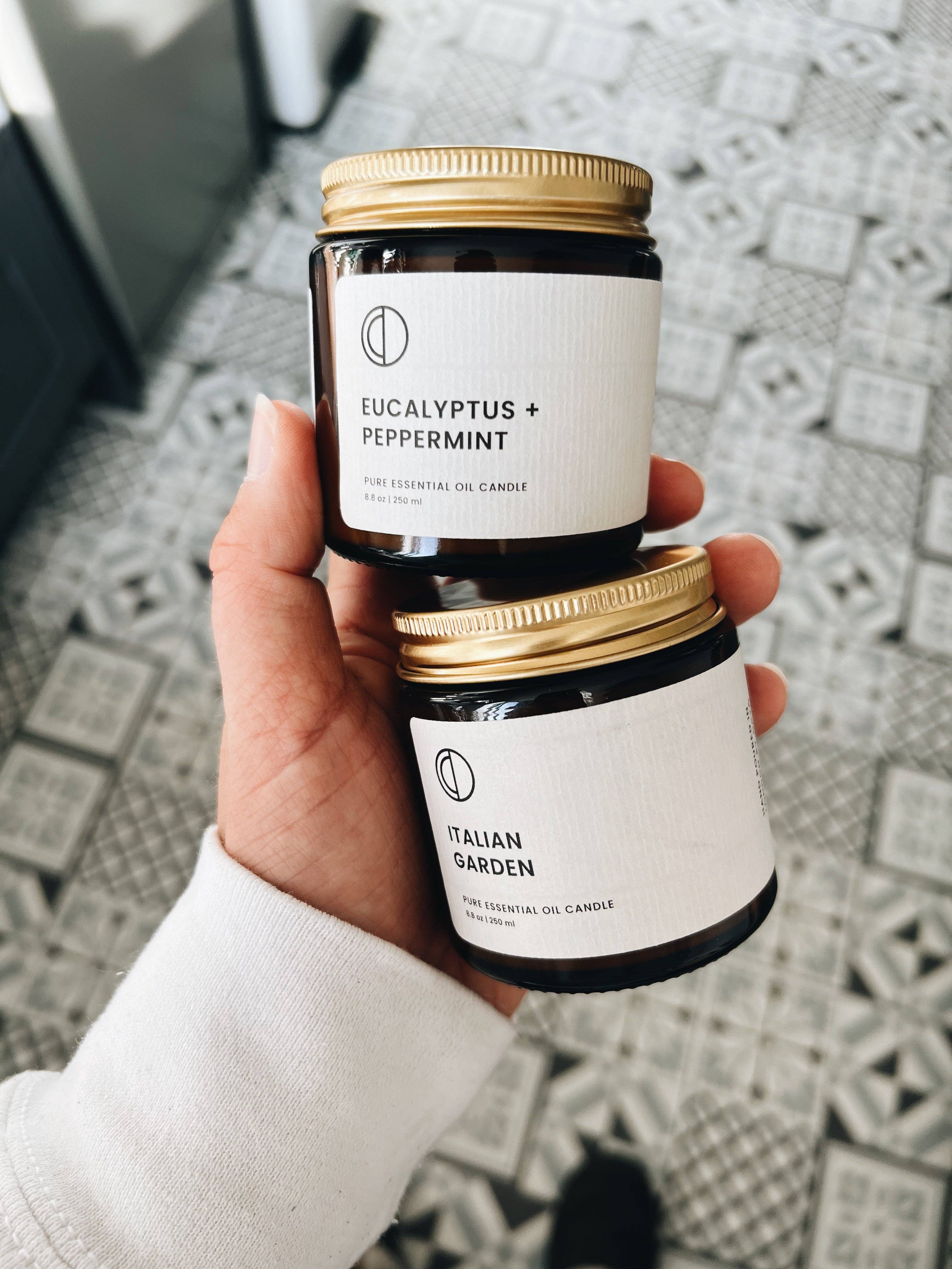 Lavender candle