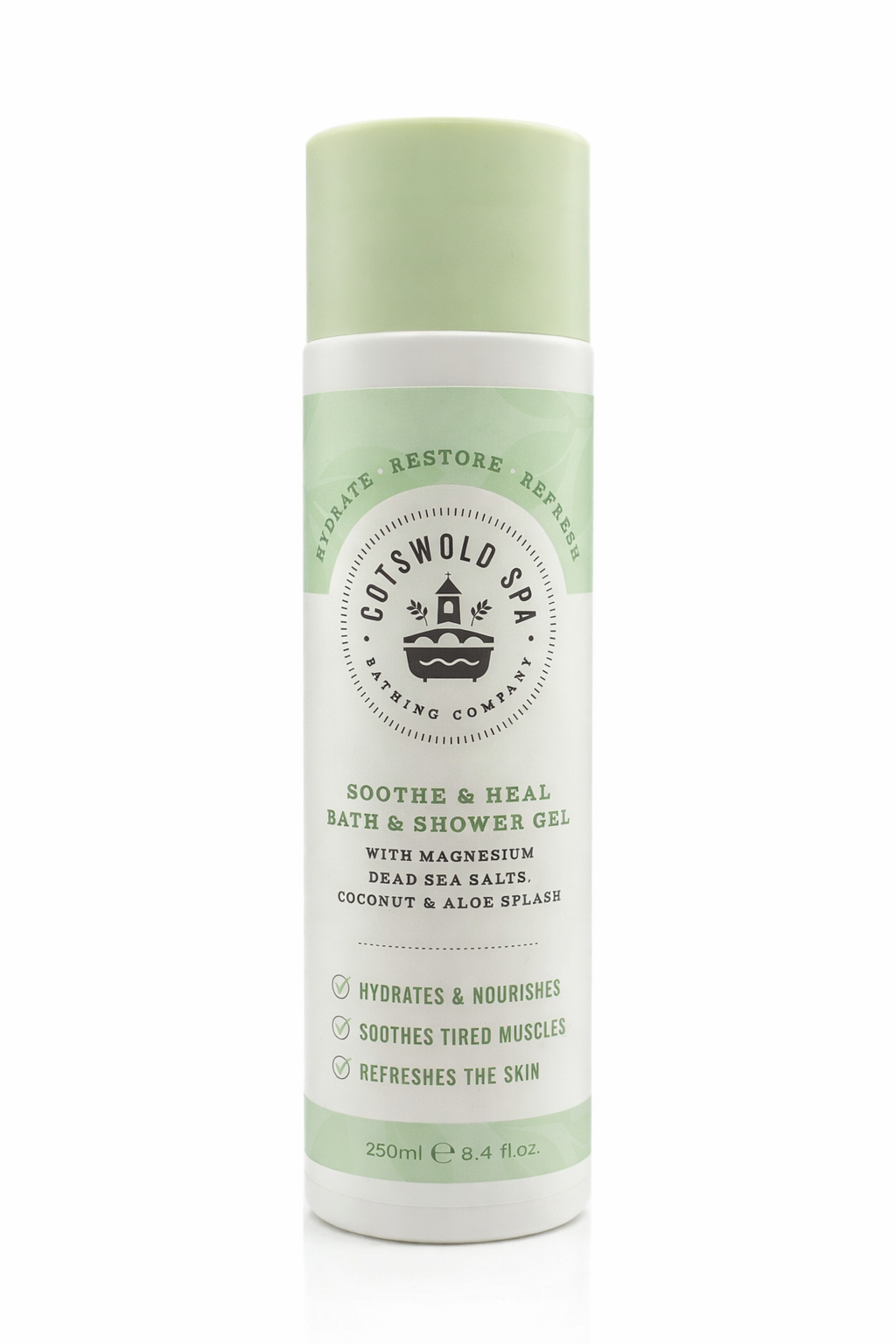 Soothe & Heal Bath & Shower Gel (Magnesium Dead Sea Salt)