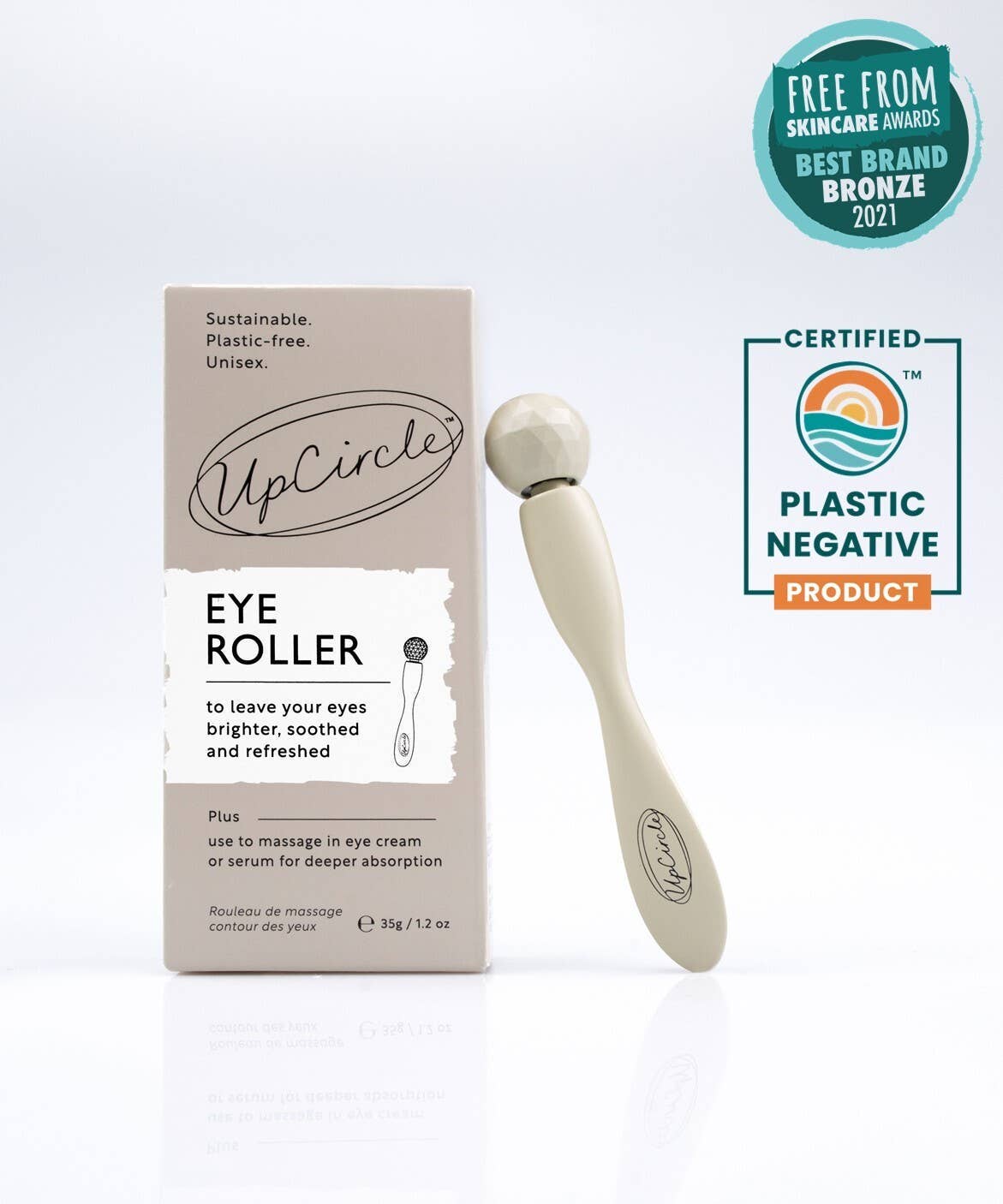 UpCircle Eye Roller for dark circles + puffy eyes