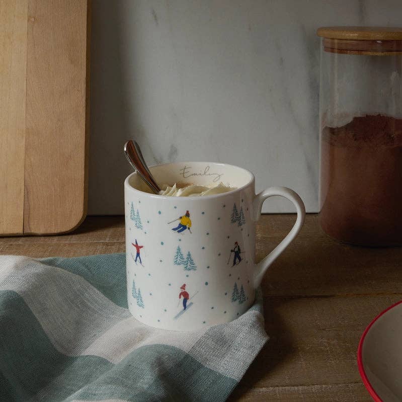 Skiing Mug