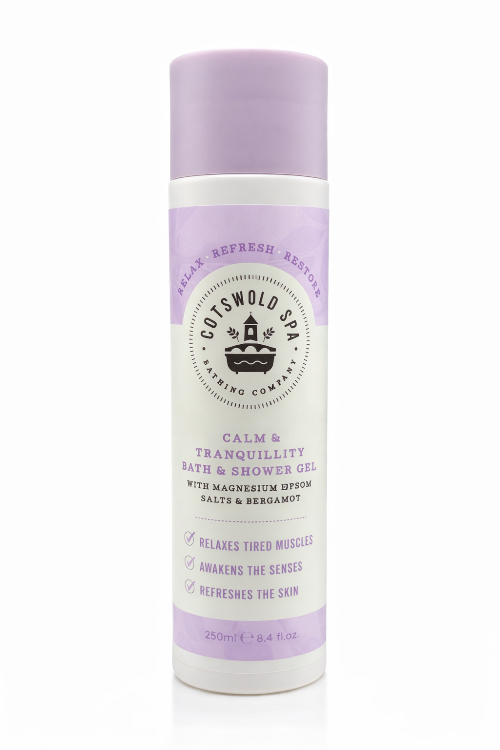 Calm & Tranquillity Bath & Shower Gel (Magnesium Epsom Salt)