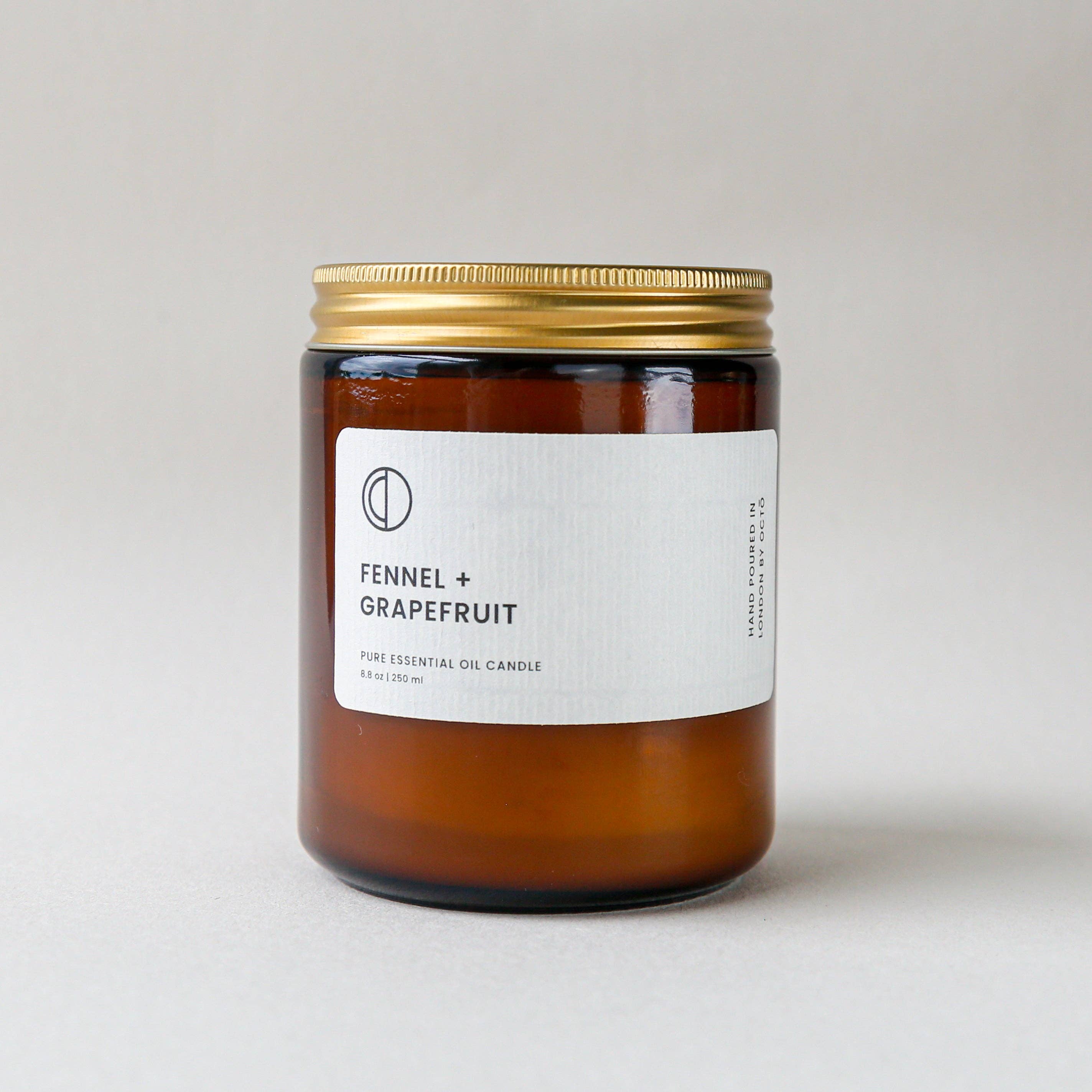 OCTŌ Candle - Fennel + Grapefruit