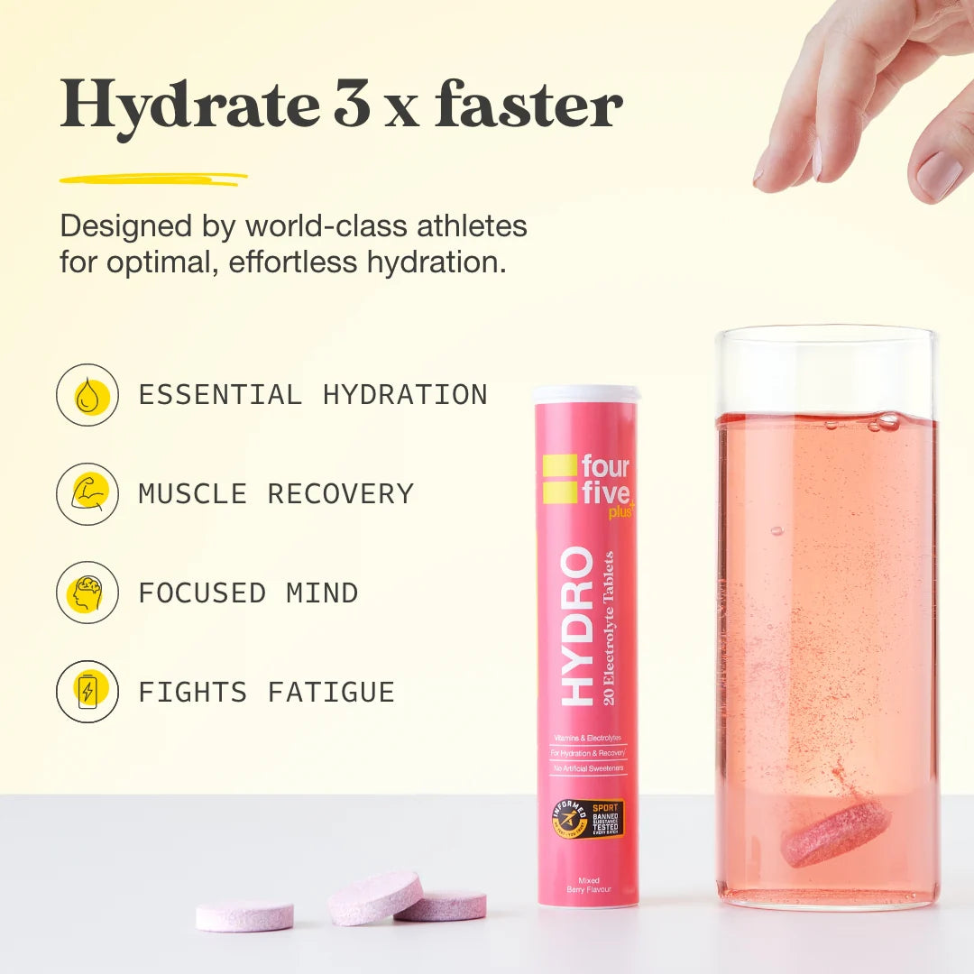 FourFive Hydro Plus Hydration Tablets 20s Mixed Berry