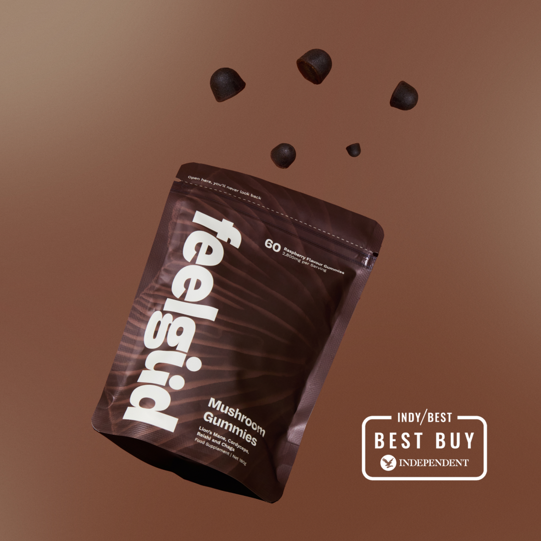Mushroom Gummies | Lion's Mane, Reishi | Focus | IndyBest