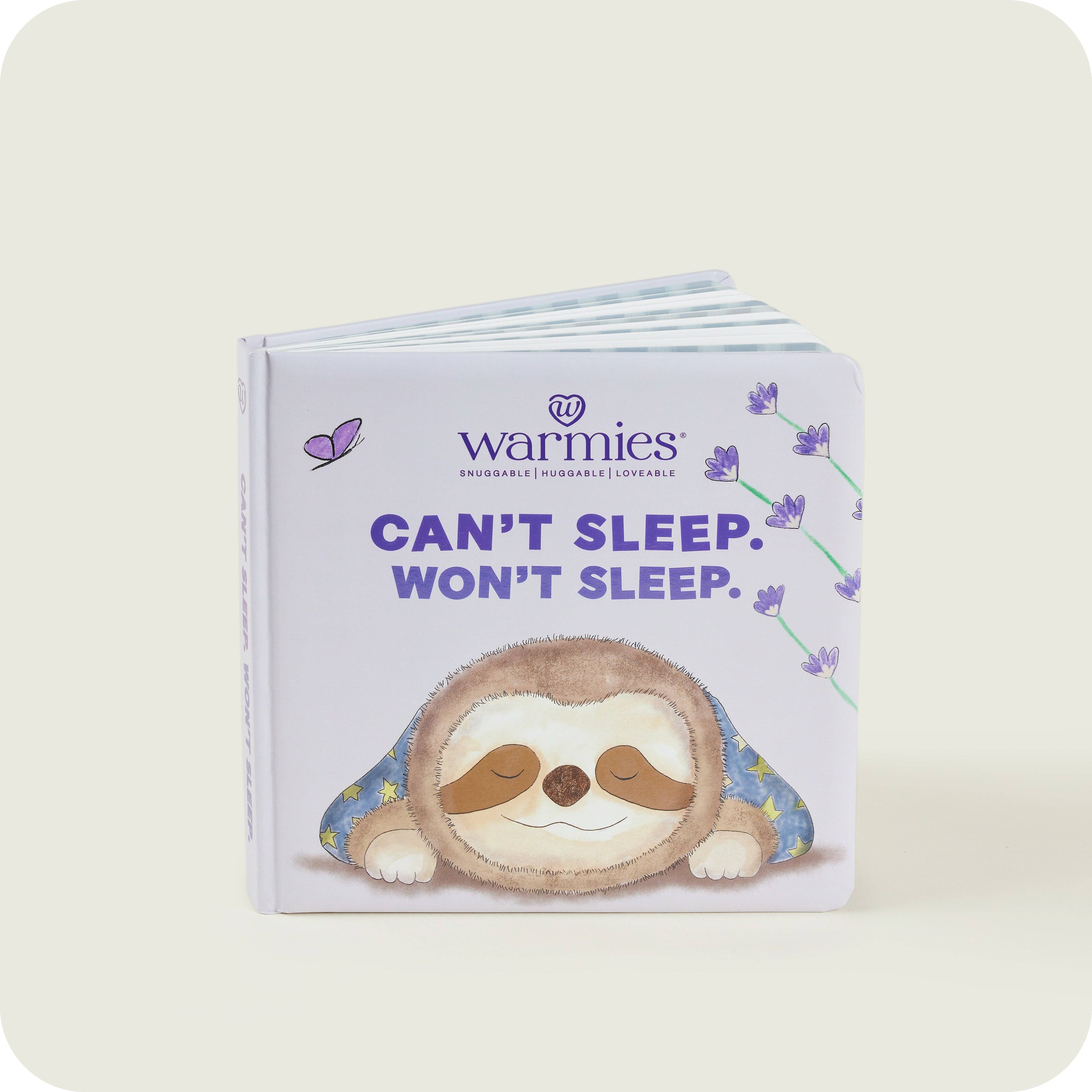 Warmies Children's Book - Can't Sleep. Won't Sleep.