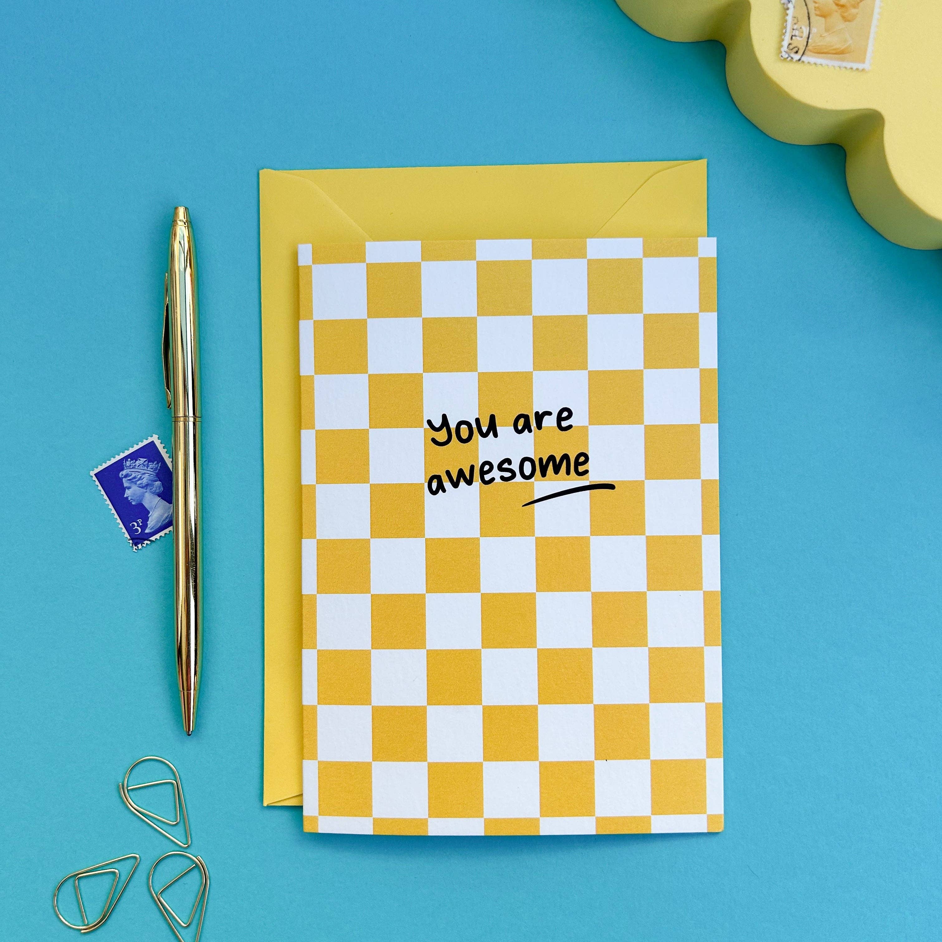 You Are Awesome Check Card