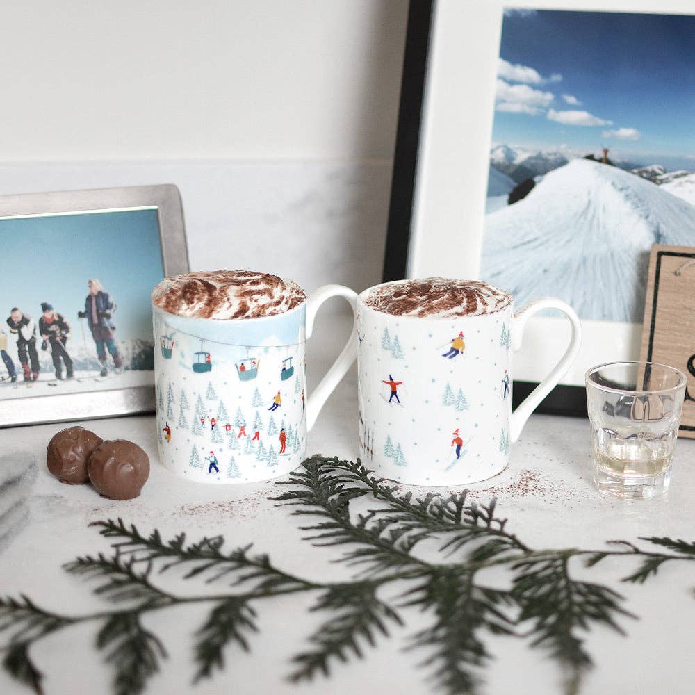 Skiing On the Piste Mug
