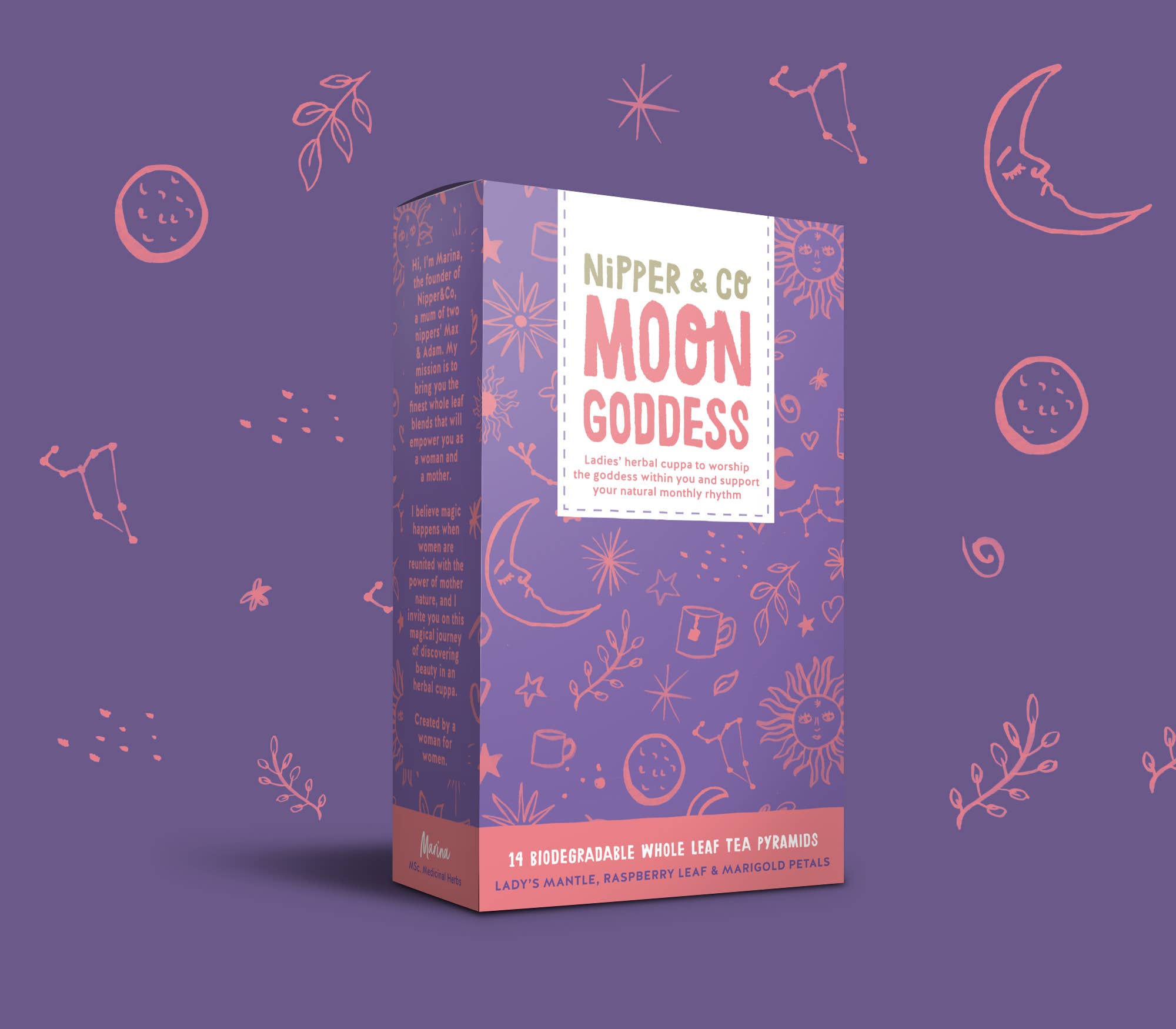 Moon Goddess, Woman's Rhythm Herbal Tea