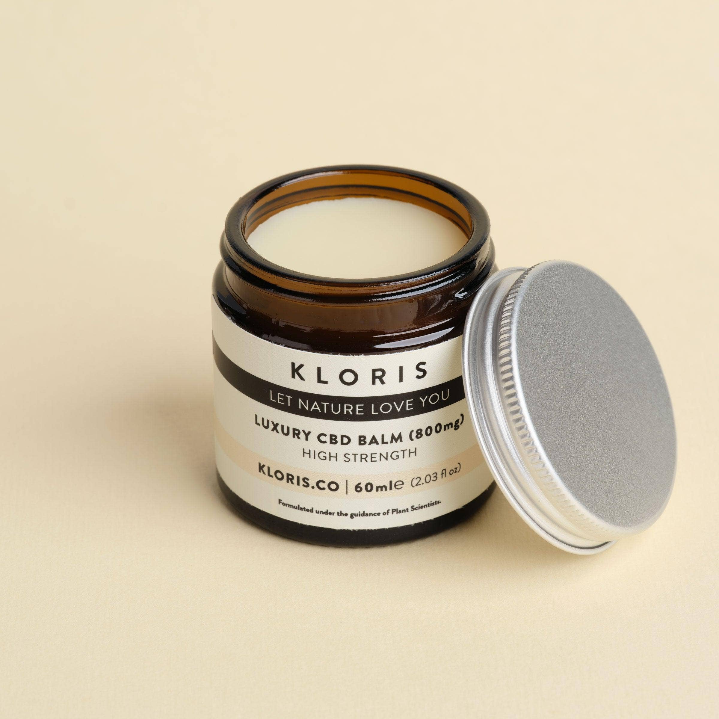 High Strength CBD & CBG Hemp Balm 800mg – Pain Relief 60ml