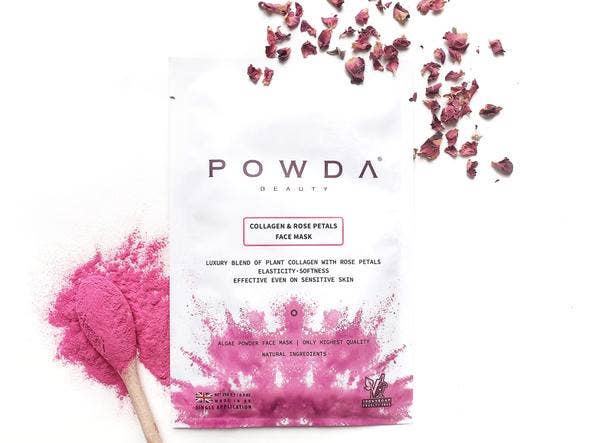 Powda Collagen & Rose Petals Algae Peel-Off Facemask