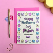 Bright Floral Mother's Day Card