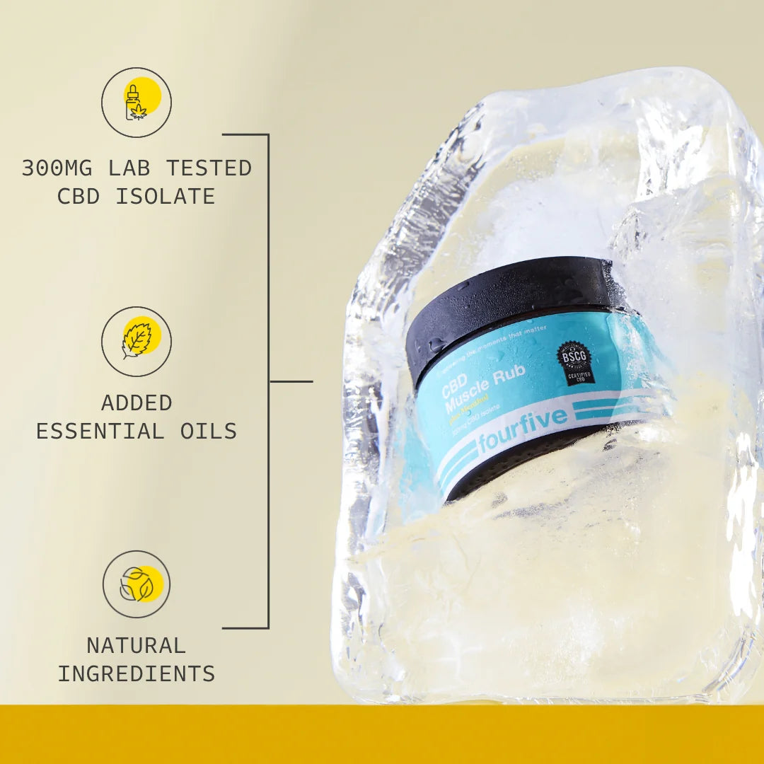 FourFive CBD Muscle Rub (300mg)