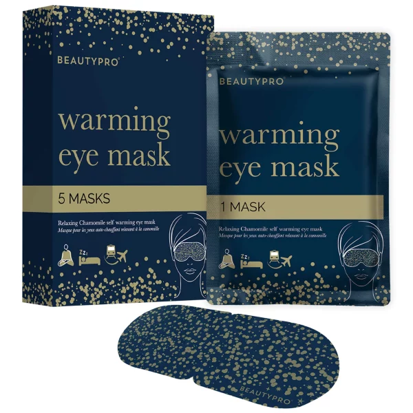 BeautyPro WARMING EYE MASK Box of 5 satchet Mask