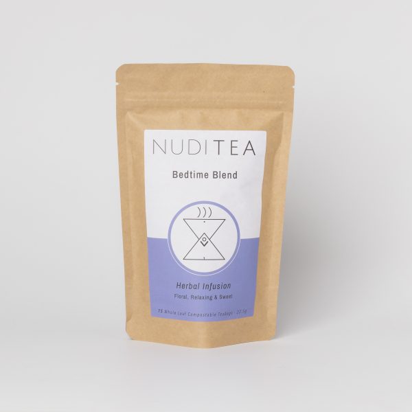 Bedtime Blend � Herbal Infusion � Wellness Blend � NUDITEA � Independent Whole Leaf Tea � Ethical Sustainable � 100� Plastic Free Compostable scaled